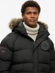 Эверест лонглайн утепленная парка Superdry, Jet Black - фото 5
