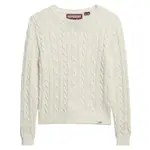 Свитер Superdry Essentials Slim Fit, бежевый - фото 3