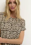Блузка калокия Kaffe, Black Sand Graphic Dot - фото 4