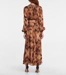 Платье-халат Cabana с леопардовым принтом Galvan, Abstract Leopard - фото 3