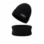 PEAK Унисекс шапка бини, Gray+Scarf - фото 6