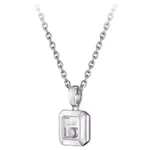Chopard 18K белое золото унисекс серебряное ожерелье - фото 4