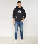 Толстовка Regular fit Emporio Armani, синий - фото 2