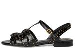 Сандалии Vince Camuto Chaya Studded Gladiator Flat Sandals, черный - фото 4