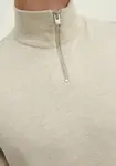 Свитер с круглым вырезом Jack & Jones "EMIL KNIT HALF ZIP", кремовый - фото 4