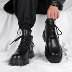 Мужские ботинки Cahhrrn X Martin Boot Men Beige Weishibangwei - фото 5