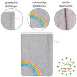 Набор полотенцев серый - фото 4