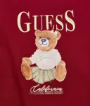 Толстовка regular fit Guess, бордовый - фото 3