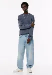 Свободные джинсы Pull&Bear, Light-Blue Denim - фото 2