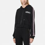 VERSACE Куртка женская черная, Black - фото 6