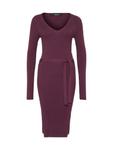 Вязаное платье Vero Moda Tall VMSABA, Wine Red - фото
