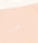 Хлопковый комбинезон с капюшоном Chloé, розовый - фото 3