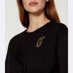 Укороченная блузка Just Cavalli, черный - фото 3