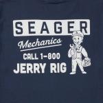 Футболка Seager Co Jerry Rig Seager Co, Navy - фото 2