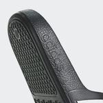 Шлепанцы Adilette Aqua Adidas, цвет Core Black/Cloud White/Core Black - фото 9