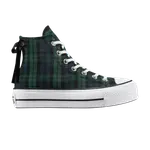 Кроссовки Converse Wmns Chuck Taylor All Star Lift Platform High, Plaid - фото