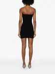 Платье мини Mollusk Christopher Esber, черный - фото 4