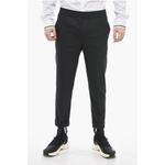 Брюки REM Slim Fit с эластичным поясом Neil Barrett, Black - фото