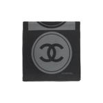 Вязаный шарф унисекс CHANEL, черный - фото 4