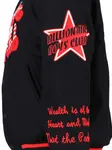 Бомбер Script OG Varsity с вышивкой Billionaire Boys Club, черный - фото 4