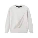 Свитшот осенний для подростков NAUTICA, белый - фото