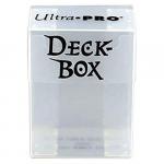 Коробка для карточек Clear Deck Box Ultra Pro - фото
