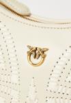 Сумка Pinko HALF MOON, Bianco/Antique Gold-Coloured/White - фото 5