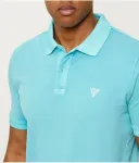 Поло NEW SS basic slim fit Guess Underwear, синий - фото 4