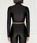 Блуза Cropped fit Just Cavalli, черный - фото 4