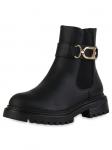 Ботильоны VAN HILL Biker Boots Chloe, черный - фото