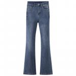 FLIM Узкие женские джинсы, Черный - фото 7