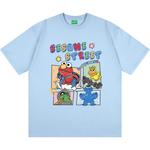 Футболка унисекс Sesame Street, зеленый - фото 27