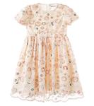 Украшенное платье Self-Portrait Kids, Champagne - фото