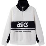 ASICS Спортивная толстовка для подростков Raw White - фото 3