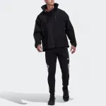 Куртка MYSHELTER унисекс черная Adidas, черный - фото 2