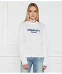 Толстовка Relaxed fit Dsquared2, белый - фото