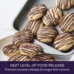 Противни антипригарные Circulon Total для печенья, 2 предмета, серый - фото 3