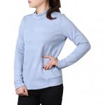 Женская синяя толстовка Adidas - фото 5