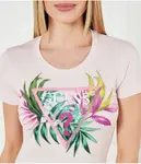 Футболка Slim fit Guess Jeans, розовый - фото 4