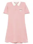 Платье с вышитым логотипом Chocoolate, розовый - фото
