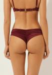 Низ бикини Calzedonia SHINY, Red/Dark Red - фото 2