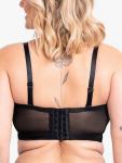 Девушки бюстгальтер Strapless Superplunge Curvy Kate, Black/Latte - фото 5