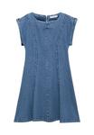 Платье Mango Denim dress, Blue - фото 5