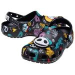 Crocs Рождественский кошмар в классических клогах для женщин черный - черный, цвет Black - фото 4