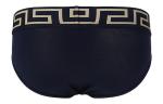 Грека с головой Медузы 3 пары трусов VERSACE, 1 комплект 2 пары (белый+тёмно-синий) - фото 3