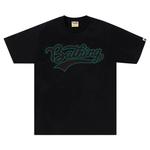 Футболка BAPE Varsity Baseball Logo Tee, Black - фото