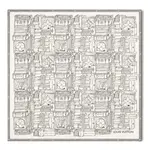 LOUIS VUITTON Сумка Louis Vuitton квадратная, Black White - фото 6