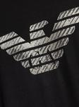 Футболка с логотипом Emporio Armani, черный - фото 5