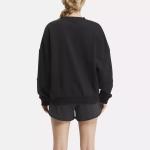 Lux Oversized Crew Толстовка Reebok, черный - фото 3