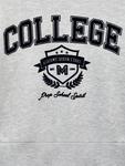 Детский свитшот College Mango, Medium Grey - фото 3